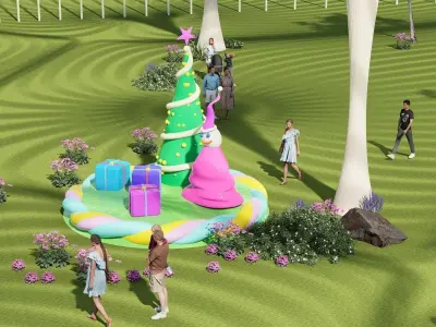 Xmas 2022 Decoration 3D model