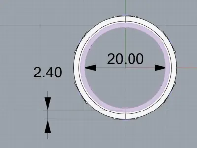 Ring With Gears 3D print model