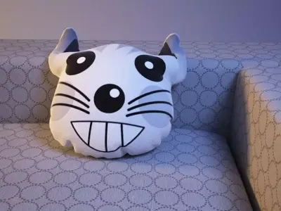 Mouse Piilow 3D  Free 3D model