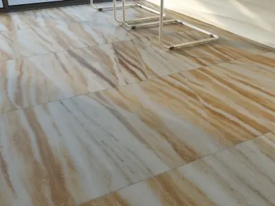 TUREX INTERNATIONAL Travertine Tiles Set 3D model