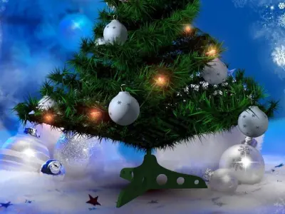 Christmas tree 3D model