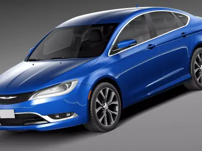 Chrysler 200 2015 3D model