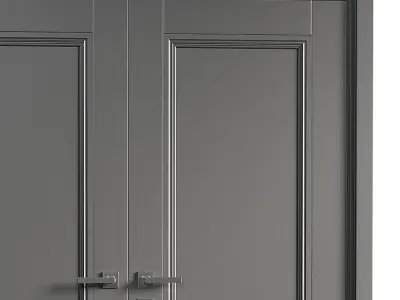 Modern Interior Door 13-2 3D model
