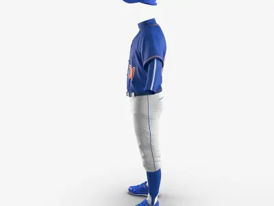 Baseball Player Outfit Generic 4  3D model