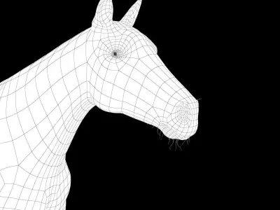 Horse - 3D model