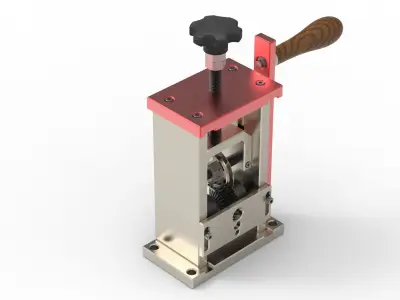 copper wire stripper 3D model