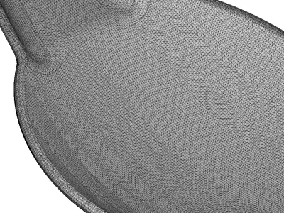 Plastic Premium Serving Spoon Toy 3D model