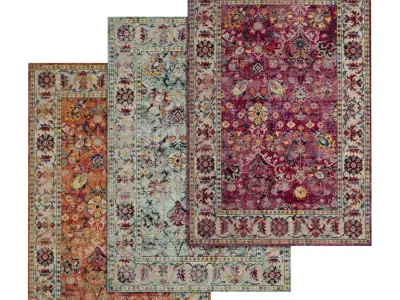 Rug Set 449 3D model