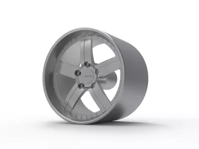 FORGELINE FS3P WHEEL 3D PRINT MODEL 3D print model