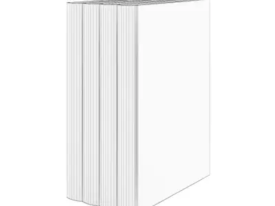 Books Set history of automobile book 3D model