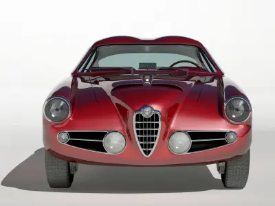 Alfa Romeo 1900 SSZ 1956 3D model