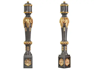 Classic baluster 03 3D model