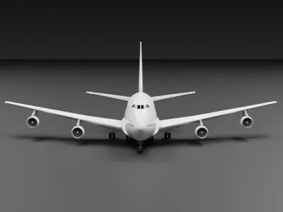 Boeing 747SP 3D model