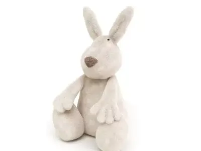 Plush Rabbit Toy 3D model