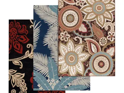 Rug Set 713 3D model