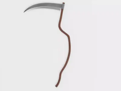 Scythe Realistic V3 Low-poly 3D model