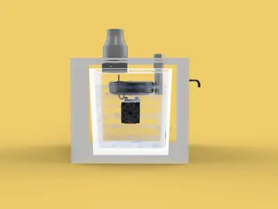 FOG ULTRASONIC HUMIDIFIER MIST AIR SYSTEM AGRICULTURAL FARM 3D model