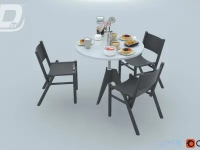 MEGA Modular Furniture Set Collection 3D Model Pack