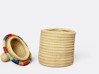 Woven Basket  3D model