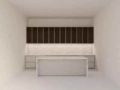 Contemporary Kitchen 3D model