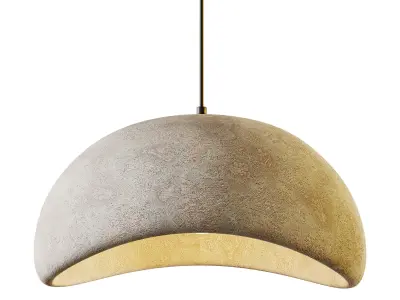 Wabi Sabi Pendant Light C 3D model