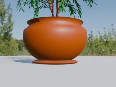 Pot Plant 3D model