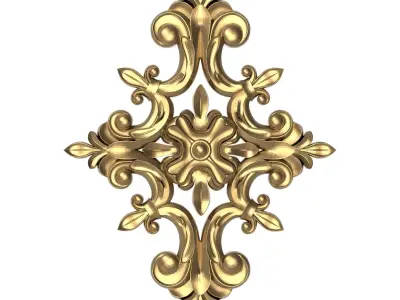  decorative pattern ready for 3D printing 3D model 309