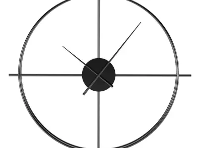 Wall Clock free Free 3D model
