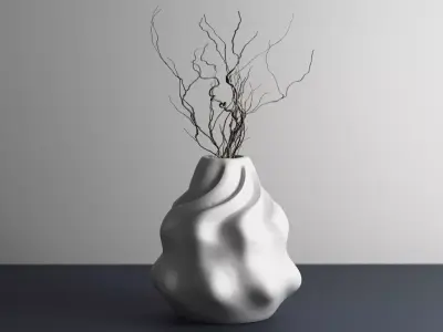 vase pot planter 3d print 851 3D print model