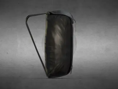 Parachute Bag PBR Lowpoly Low-poly 3D model