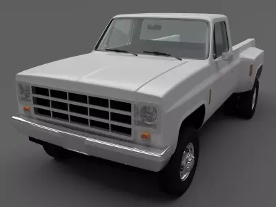 Pick-up 4 pickup truck 3D model
