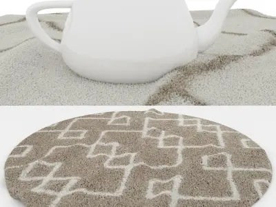 Rugs No 150 Low-poly 3D model