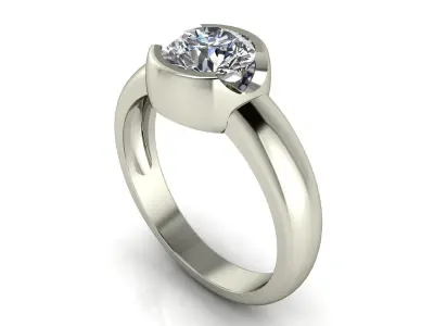  Women ring 3dm stl render detail 3D print model purchase