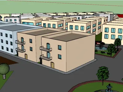 3D Model of Modern  3D model