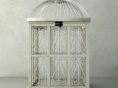 Lars Decorative Cage by ZARA HOME 3D model