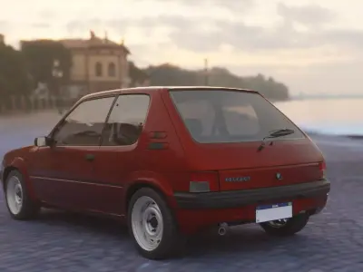 Peugeot 205 1997 3D model