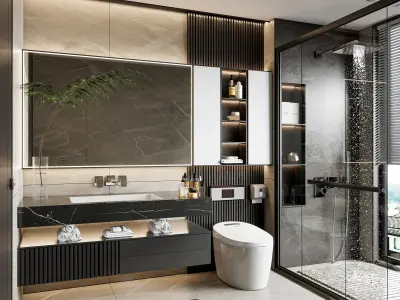 Bathroom 40 3D model