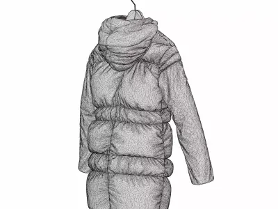 PUFFY JACKET 3D model