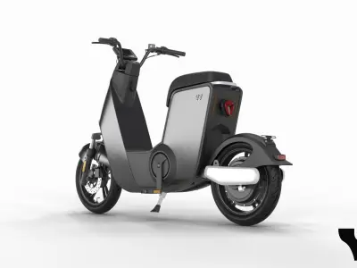 Scooter Yadea v7 3d model 3D model