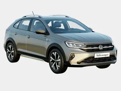 Volkswagen Nivus 2024 Highline Spec Low-poly 3D model