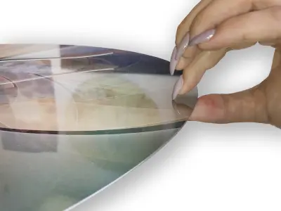 Oversized 3D Wave Wall Clock Free 3D model