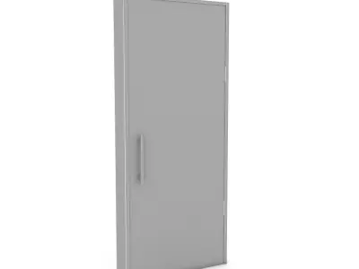 modern door 09 3D model Low-poly 3D model