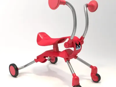 A set of sports equipment 2 3D model