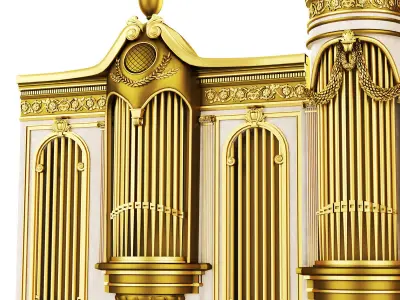 Pipe Organ 3D model