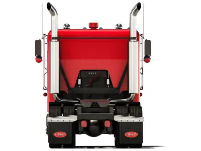 Peterbilt 362 6x4 1981 3D model