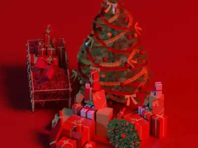 CHRISTMAS PACK 3D model
