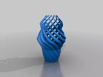 Loft Vase Free 3D print model 2
