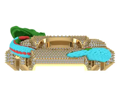 Dragon G-Shock  case 3D print model 3D print model 3D print model