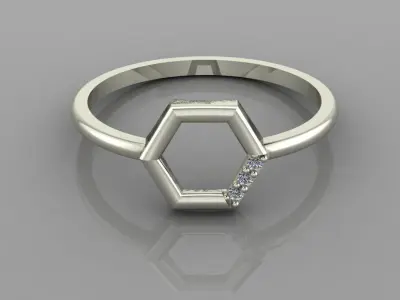Women Ring 6 3D print model purchase