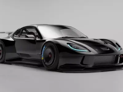 Toyota GR86 Vision 3D model